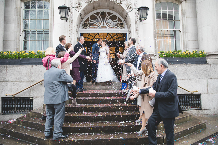 Chelsea Old Town Hall Wedding Photographer